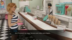 Lancaster boarding house:  receiving feet job and having sex in public toilet - ep. 38