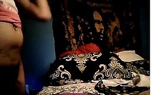 Ts angela drills a guy by webcam