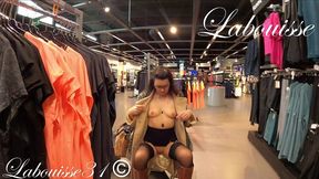 exhib publique en magasin de sport