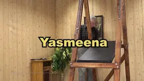 Yasmeena's pussy whipped and spanked