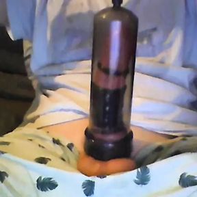 Cock In Pump With Sleeve And Cockring