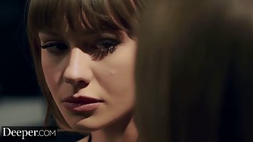 Naomi Swann and Ashley Lane have intense BBC threesome at photoshoot