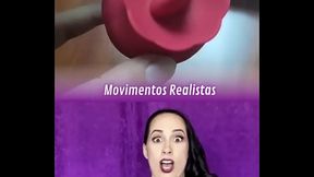 Rosa Massageadora Liamo #vibrador
