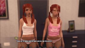 Grandma's house: Fiona gave me a blow job