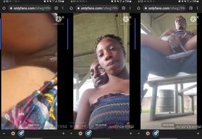 Ebony Outside Series Raw Leaked Onlyfans Public BTS Fetish