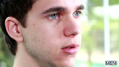 Gay couple Christian Wilde & Will Braun are lovemaking in the bedroom