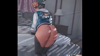 Slutty Cunt Ass Kiriko Shakes Her Thicc Fat Ass For You