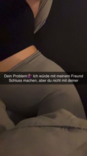 I cheat with a Guy I met at Party on Snapchat German