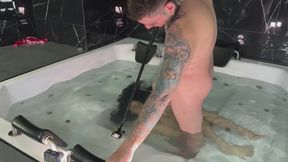 BTS submersion and breath control underwater