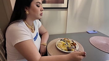 Big Ass Turkish Stepsister Fucked By Her Stepbrother After Lunch - Amateur Porn XXX