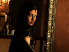 Stunning Brunette Babe Erotic Time