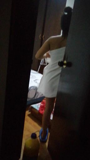 Meeting the Neighbor in a Towel