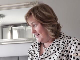 AuntJudysXXX - Sexually Sexually excited Mature Landlady Mrs. Kugar Catches her Tenant Masturbating with her Panties