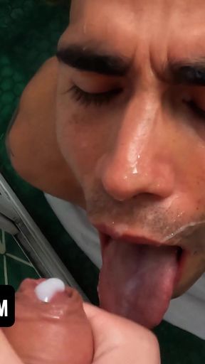 Captivating moment from &quot;Get Evicted Or Suck Landlord&#039;s Cock 4K Trailer&quot;