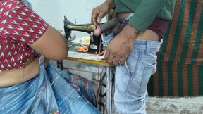 My Mother-in-law, a Tailor, Was Sewing Clothes, so I Had Sex with Her as if to Help Her.