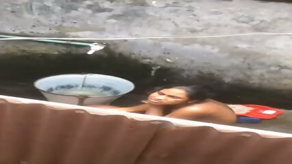 Neighbours get filthy sweaty desi slut bares all in spicy nude video