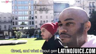 Raw Dominance - Big Dick Latin Guy Fucks Black Stud Roughly