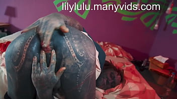 Tattooo tranny anal gape and play