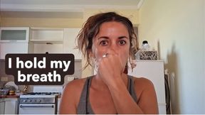 Balloon mode activated! Three ways I plug my nose (with wide eyes included)