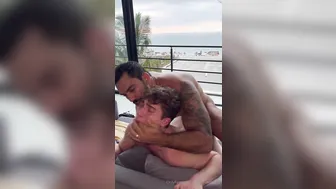 DiegoM Compilation: Solo Beach and Threesome Bareback Scenes