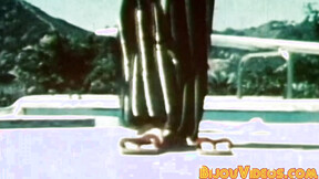 ”Unshaved mature muscle gay studs indulges in deep throating & fucking”