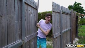 Creampie After Spying On A Juicy Big Booty