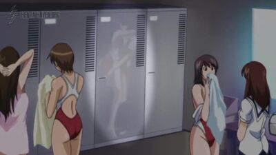 Brunette hottie chugs down a monster cock and takes it deep in her anime hole