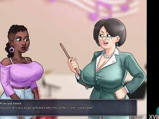 SUMMERTIME SAGA #49 • Trying to make the breasty teacher cheerful