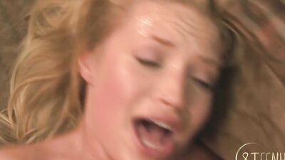 8TeenHub - Teen Model Alyssa Branch Gets Fucked By A Massive Black Cock