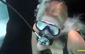 Scuba masturbation