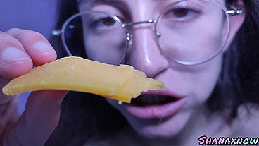 YOUR FETISH GIANT CO-WORKER DEVOURING YOU UNAWARE GIANTESS