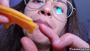 YOUR FETISH GIANT CO-WORKER DEVOURING YOU UNAWARE GIANTESS