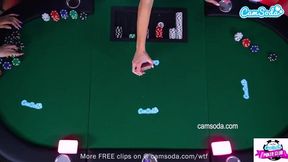 Four Stunning Models Enjoy a Wild Night of Strip Poker Fun!