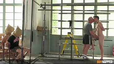 Master Doms And Three Twinks Part 2: Nipple Torment And Cock Strokes