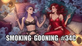 Smoking Gooning #34C: Brain-Melting Smoke Submission (Animated, Music)