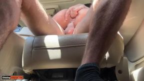 Mav & Babe Steamy Car Sex in Driver Seat