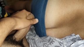 Crossdresser Jerks with Boyfriend