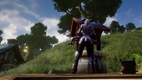 draenei futa fucks draenei girl on the wishing well - warcraft porn parody