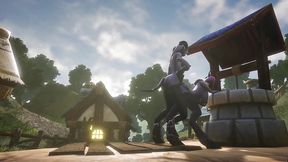draenei futa fucks draenei girl on the wishing well - warcraft porn parody