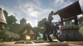 draenei futa fucks draenei girl on the wishing well - warcraft porn parody