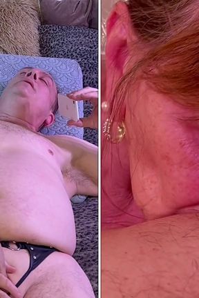 Granny Bambi: Deep Throating, Cocksucking GILF