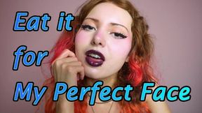Eat it for My Perfect Face - CEI, JOI, Face Fetish 1080p mp4