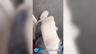 My socks and soles in the instruct - scent them! ????