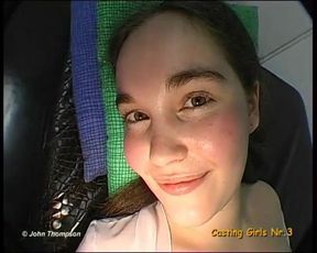 Ggg John Thompson- Young Babes Gets Naked, Masturbates for a Hot Casting Gangbang
