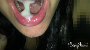 Stepsister Sucks My Dick Under Covers Until Girlfriend Catches Us