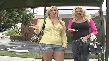 PillowGirls - Stepmother and stepdaughter are ed home by her husband and while he works they fuck and have fun with sex toys