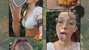 Ciri's Wild Witcher Blowjob