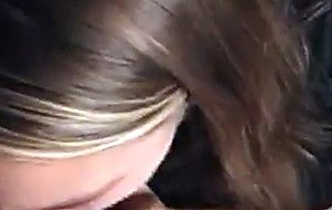 Heather brooke deepthroats in black-t