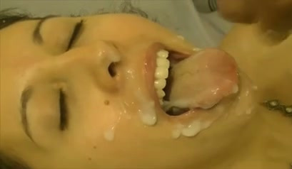 Awesome cumshot facial compilation with my freaky cute wife