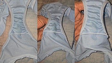 Sniff & Suck Wife Pee Stain Panty